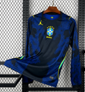 Brazil Away World Cup 2026 Fan Version Full Sleeve Jersey
