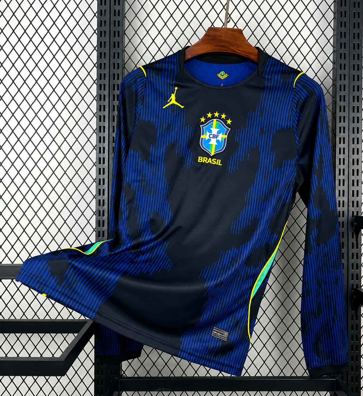 Brazil Away World Cup 2026 Fan Version Full Sleeve Jersey