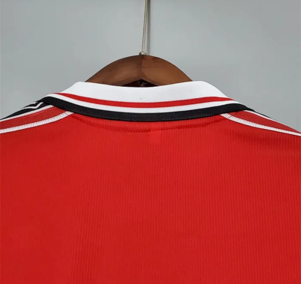 Manchester United 1998-99 Home Half Sleeve | Retro Jersey